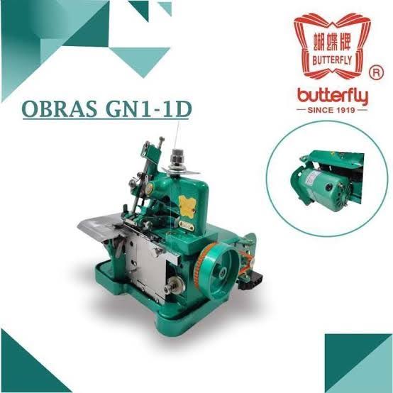 Mesin Obras Neci Butterfly GN1-1D With Motor
